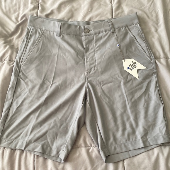 Light Gray 1764 Golf Shorts - Picture 1 of 5